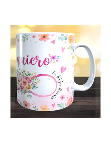 Taza mami te quiero infinito
