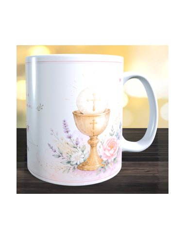 Taza primera comunión personalizada