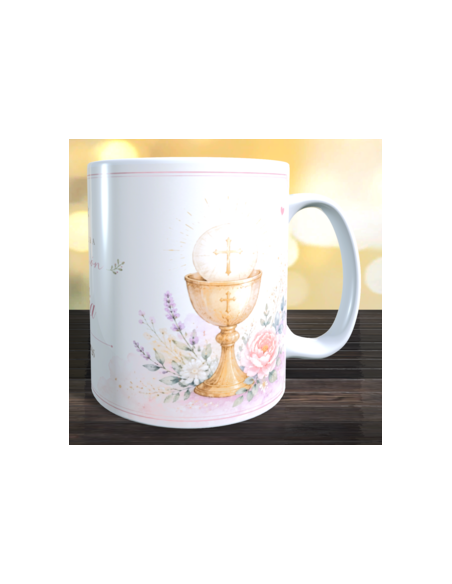 Taza primera comunión personalizada