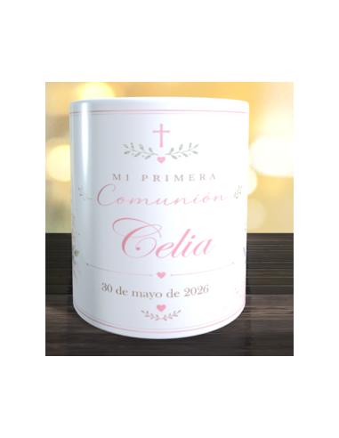 Taza primera comunión personalizada