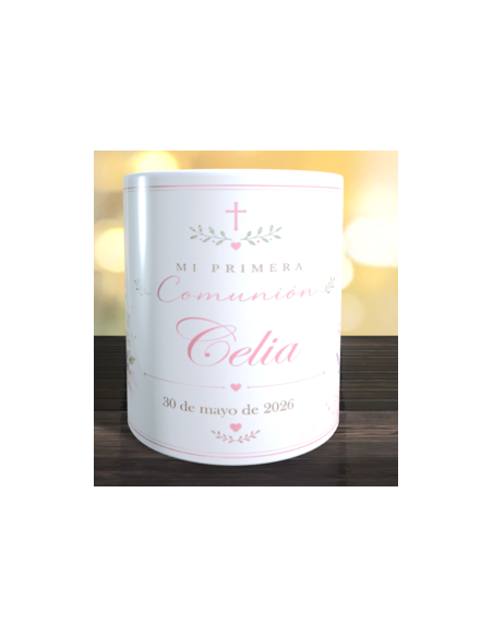 Taza primera comunión personalizada