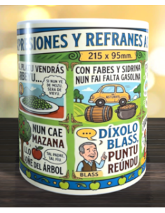 Taza expresiones Asturias 2