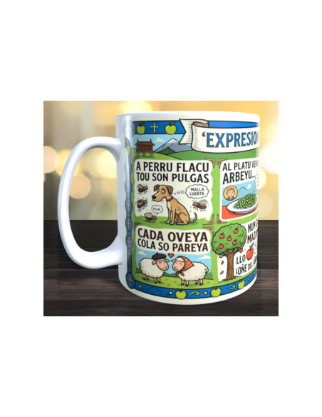 Taza expresiones Asturias
