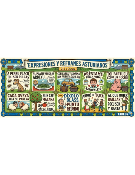 Taza expresiones Asturias