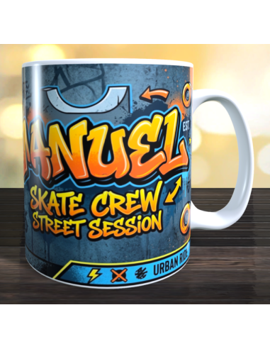 Taza Skater personalizada