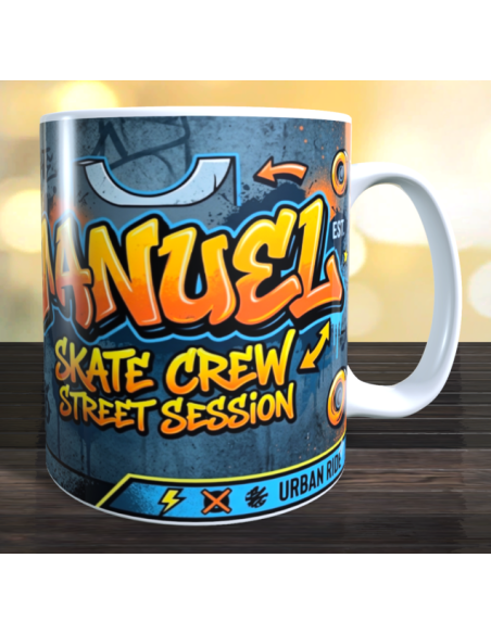 Taza Skater personalizada