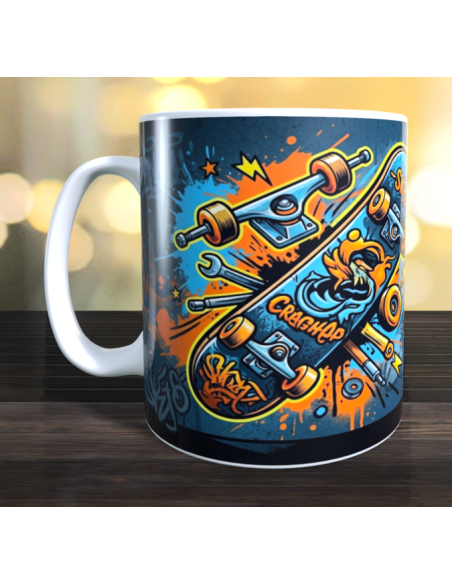 Taza Skater personalizada