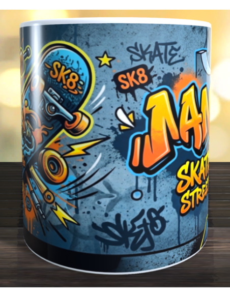 Taza Skater personalizada