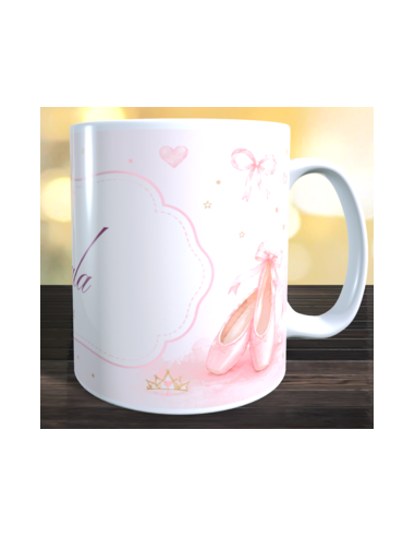 Taza ballet personalizada
