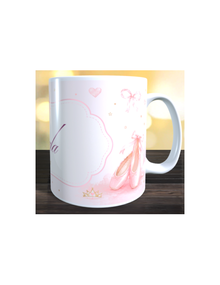 Taza ballet personalizada