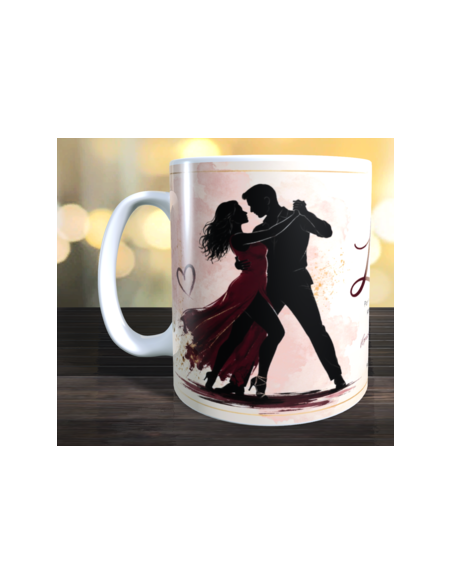 Taza regalo profe de BACHATA