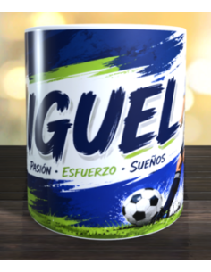 Taza futbol personalizada 2