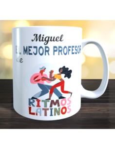 Taza regalo profesor de RITMOS LATINOS 2