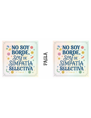Taza no soy borde