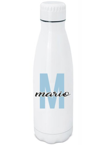 Botella nombre e inicial