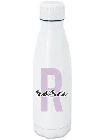 Botella nombre e inicial