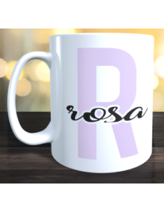 Taza nombre e inicial