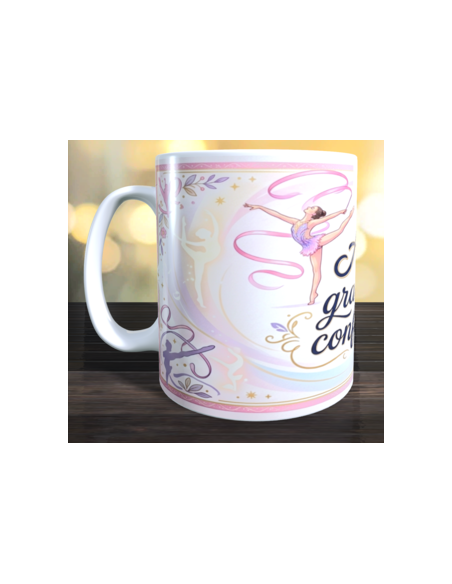 Taza regalo entrenadora gimnasia ritmica