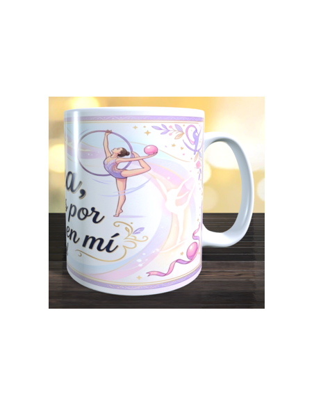 Taza regalo entrenadora gimnasia ritmica