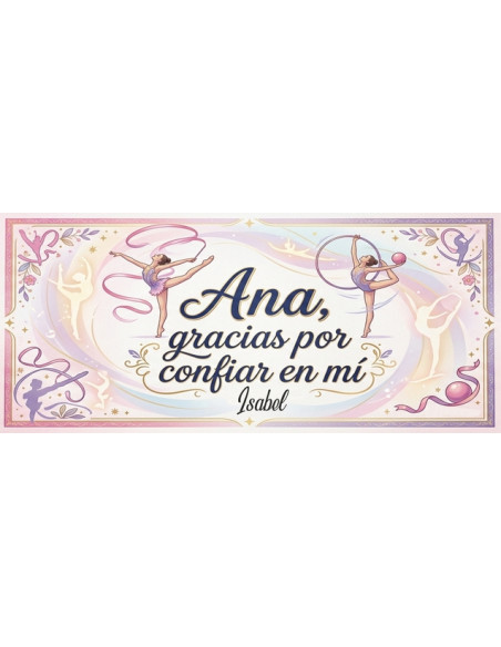 Taza regalo entrenadora gimnasia ritmica