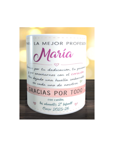 Taza para la mejor profesora
