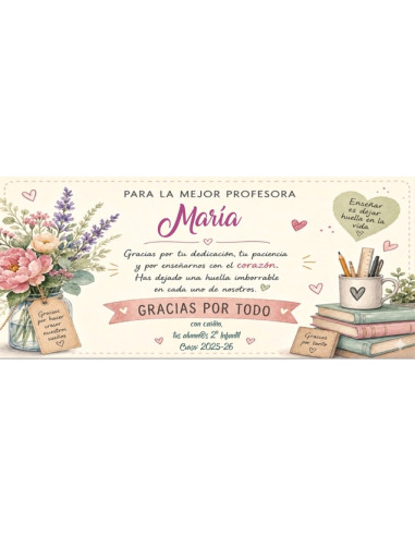 Taza para la mejor profesora