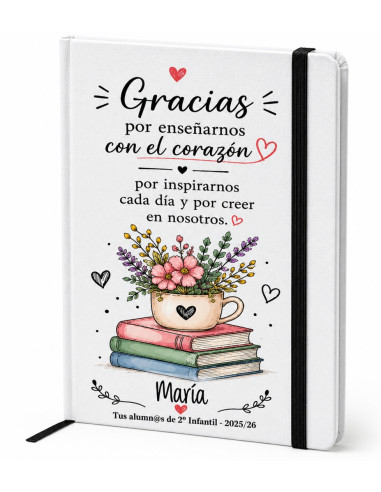 Pack Profe: Libreta A5 + Boli regalo