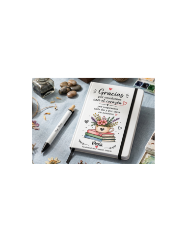 Pack Profe: Libreta A5 + Boli regalo