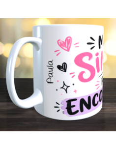 Taza me levanto simpática pero me voy encontrando gente