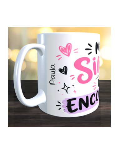 Taza me levanto simpática pero me voy encontrando gente