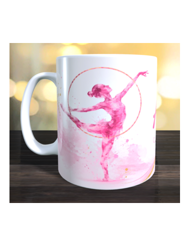 Taza gimnasia rítmica con aro