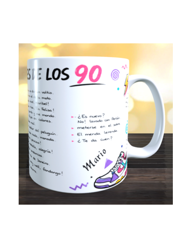 Taza expresiones de los 90