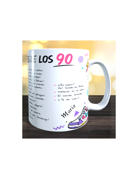 Taza expresiones de los 90