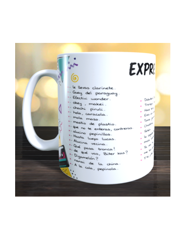 Taza expresiones de los 90