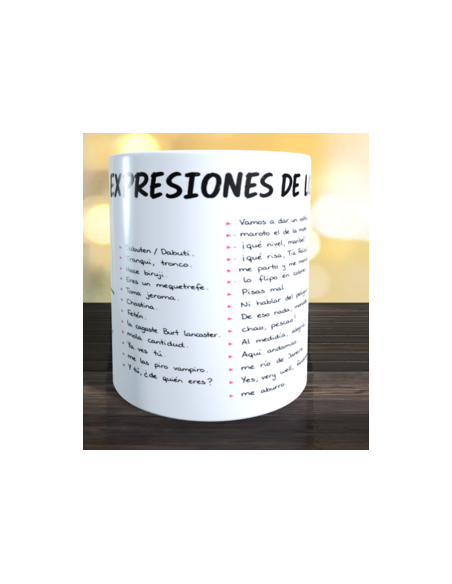Taza expresiones de los 90