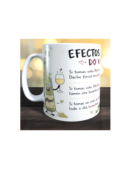 Taza efectos afrodisiacos do viño galego