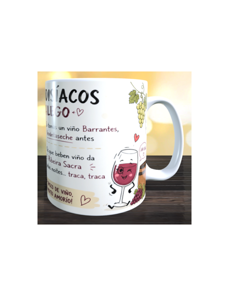 Taza efectos afrodisiacos do viño galego