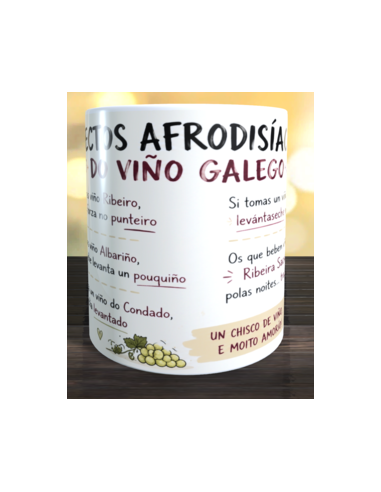 Taza efectos afrodisiacos do viño galego