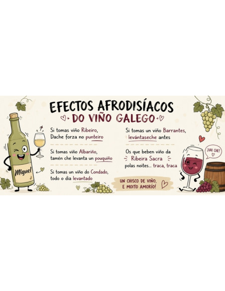 Taza efectos afrodisiacos do viño galego