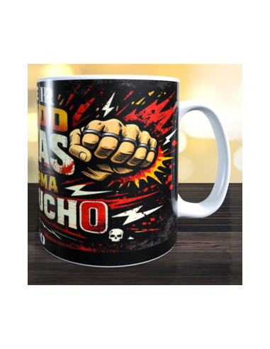 Taza hay que soltando hostias que el karma...