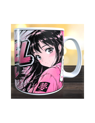 Taza tu nombre en Japonés (chica)