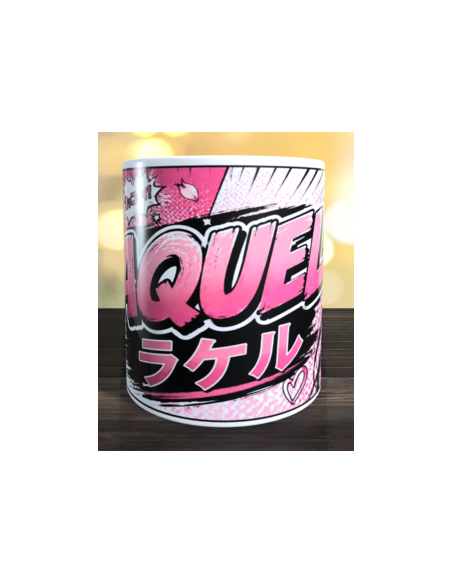 Taza tu nombre en Japonés (chica)