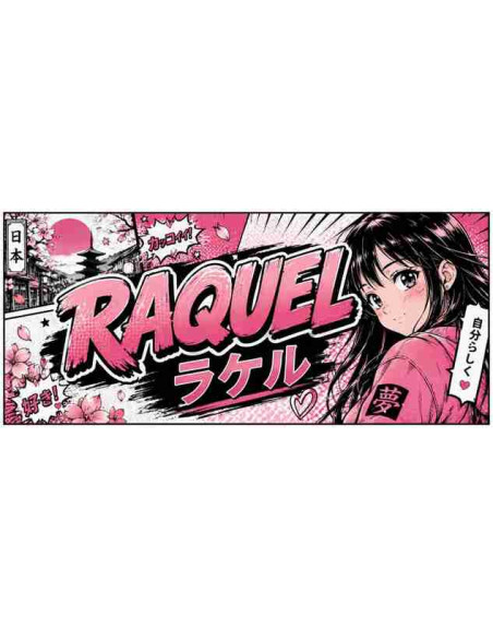 Taza tu nombre en Japonés (chica)