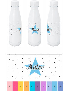 Botella nombre personalizado 2