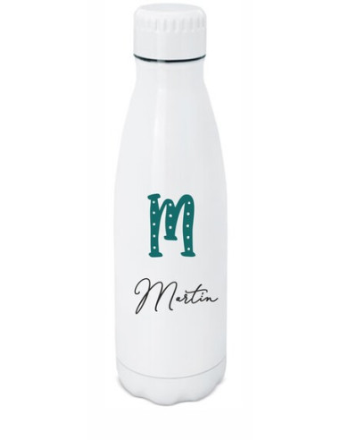 Botella nombre e inicial