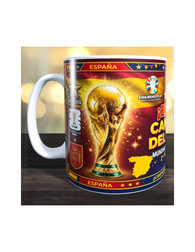 Taza  ESPAÑA campeona del Mundo