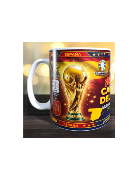 Taza  ESPAÑA campeona del Mundo