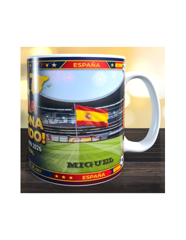 Taza  ESPAÑA campeona del Mundo