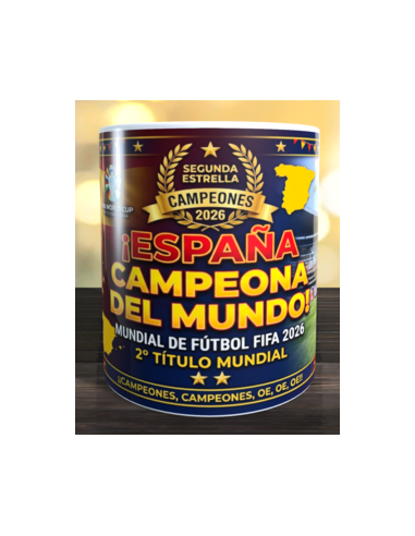 Taza  ESPAÑA campeona del Mundo