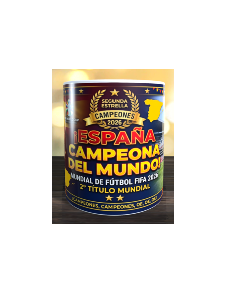 Taza  ESPAÑA campeona del Mundo
